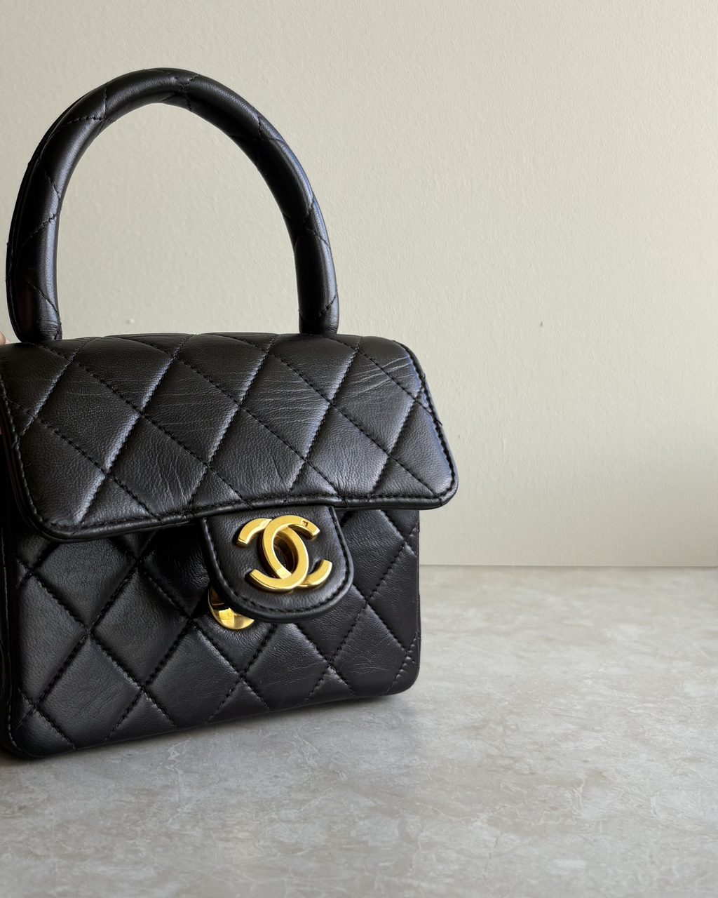 Chanel Top Handle Flap Bag Mini