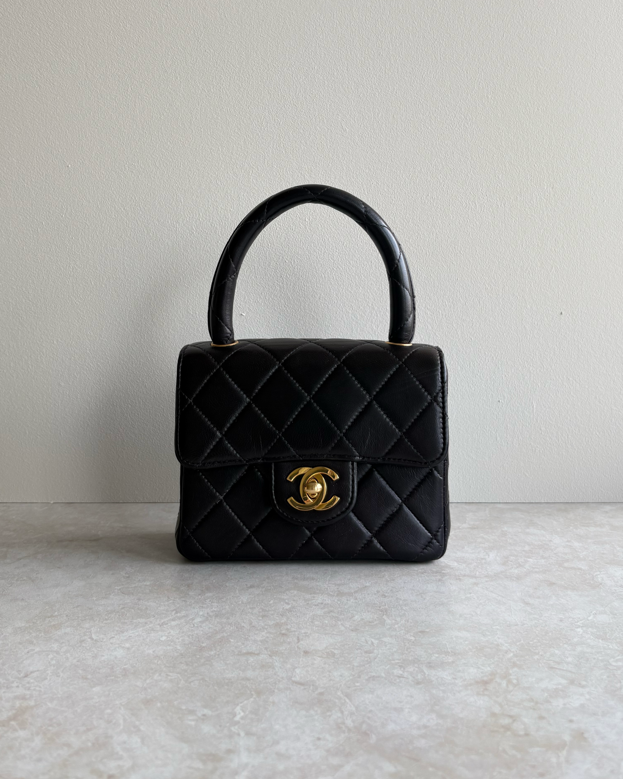 Chanel Top Handle Flap Bag Mini