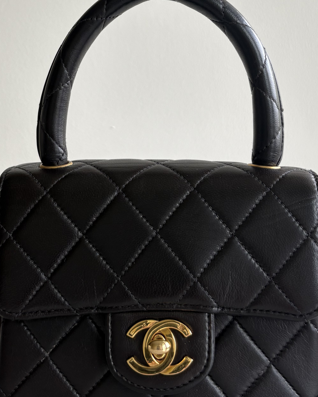 Chanel Top Handle Flap Bag Mini