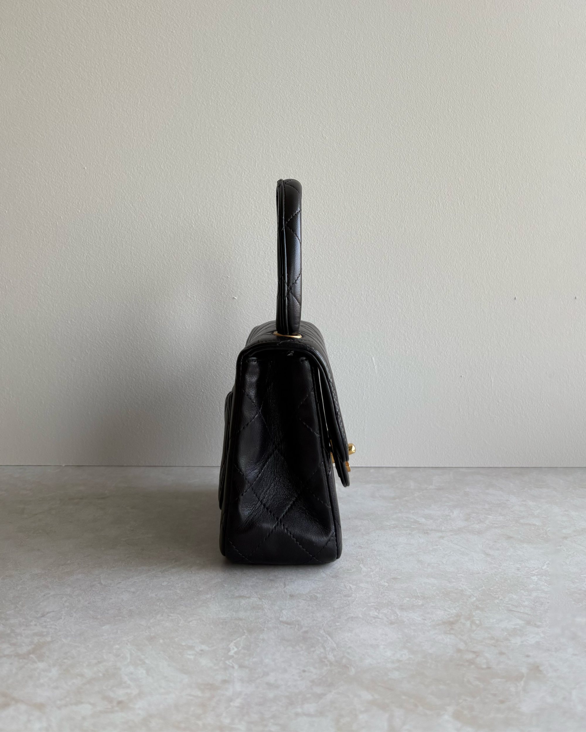 Chanel Top Handle Flap Bag Mini