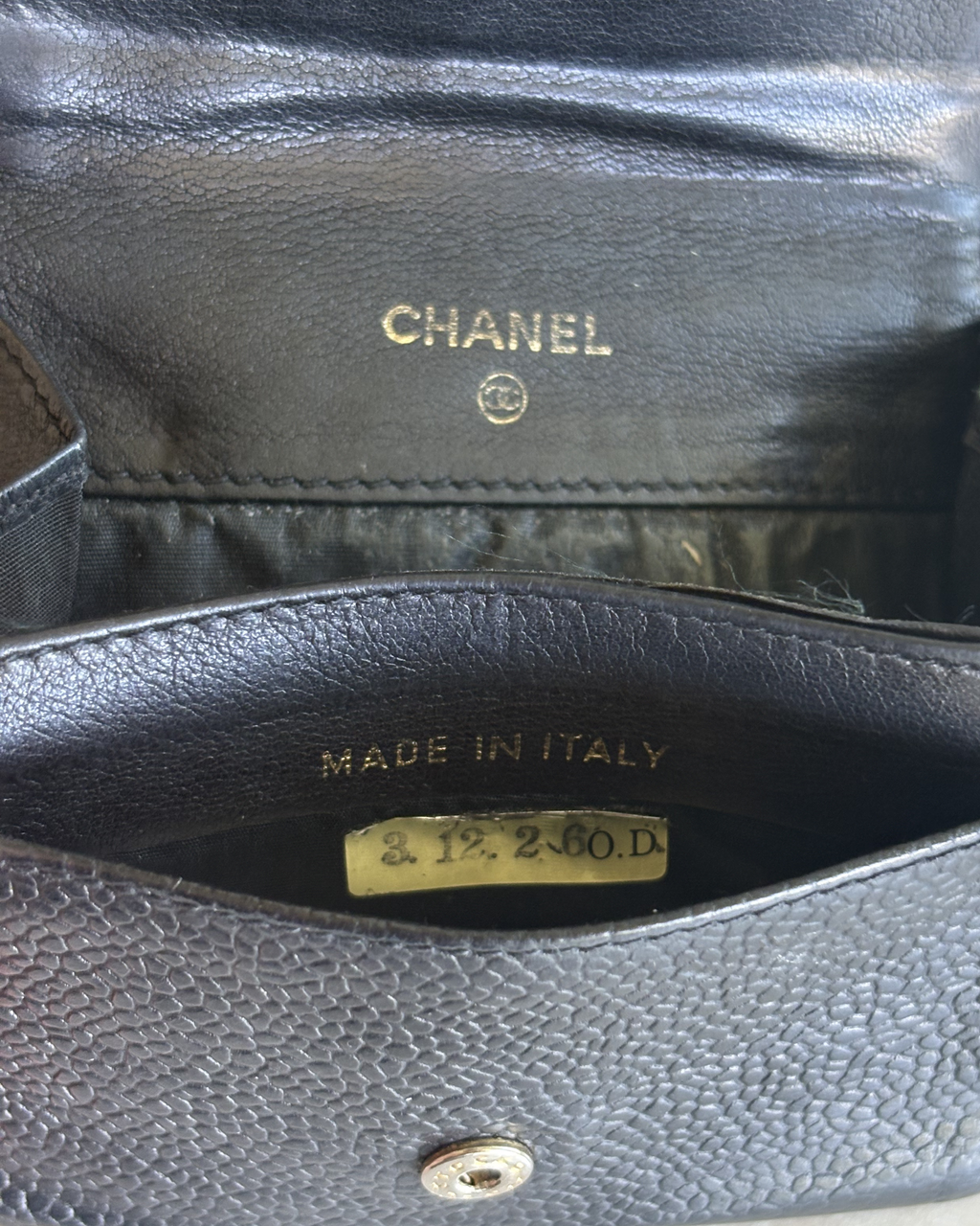 Chanel Caviar Wallet