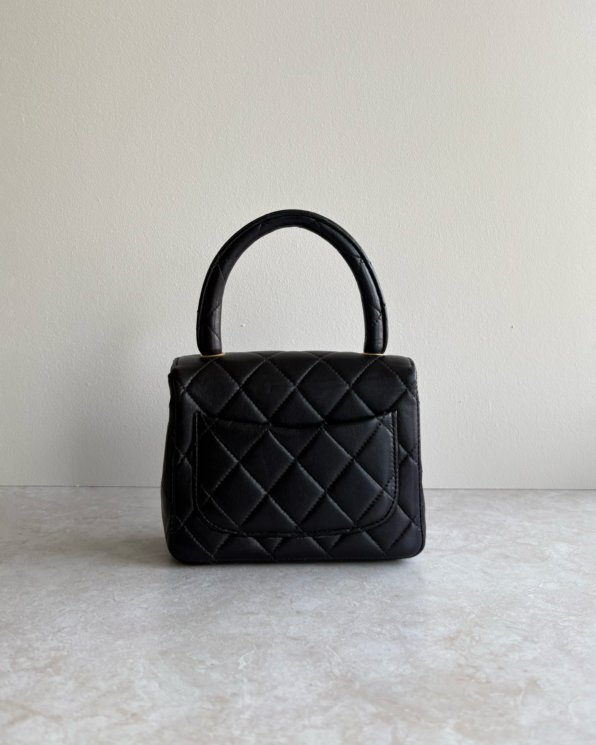 Chanel Top Handle Flap Bag Mini