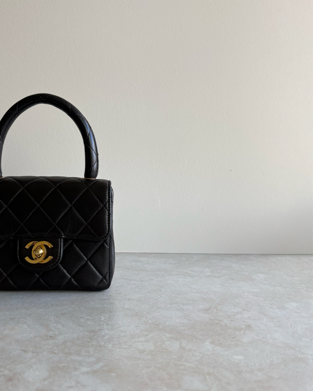 Chanel Top Handle Flap Bag Mini