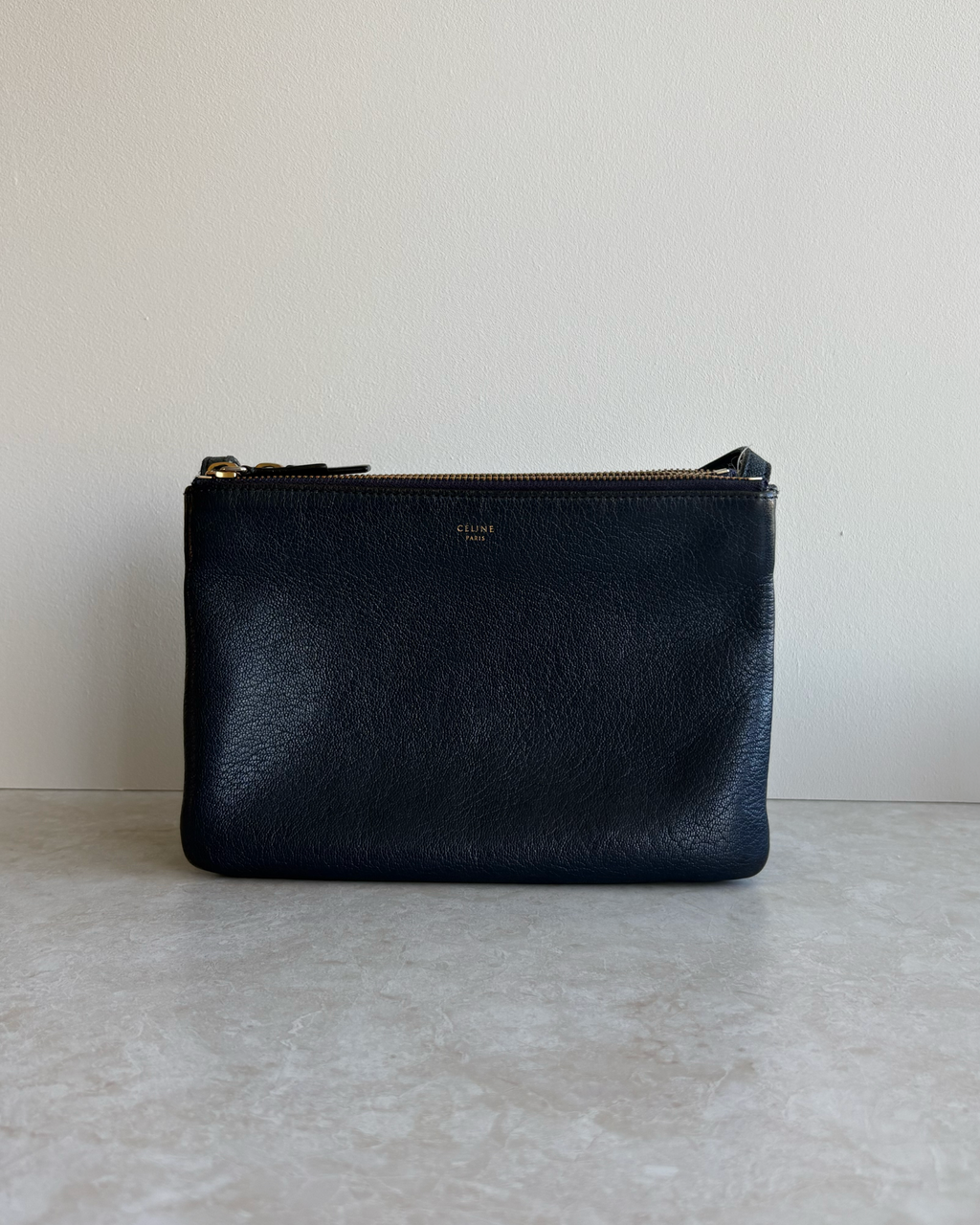 Celine Trio Small Navy